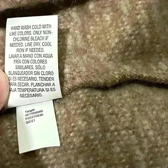 NWT Universal Thread Oversized Open-Front Cardigan Sweater Shrug Tan Size OSFM - Picture 7 of 9